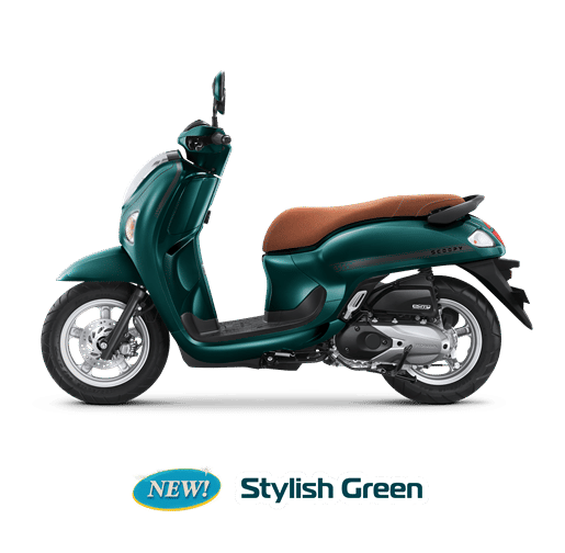 Honda Scoopy Stylish Green